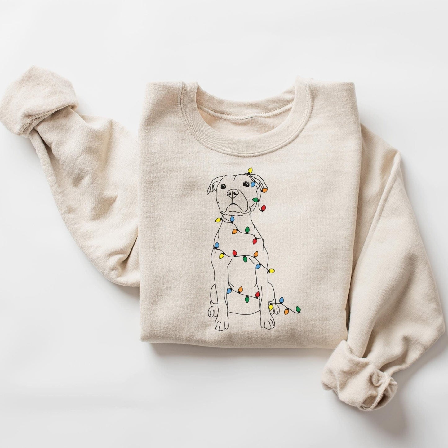 Retro Christmas Dog Sweater